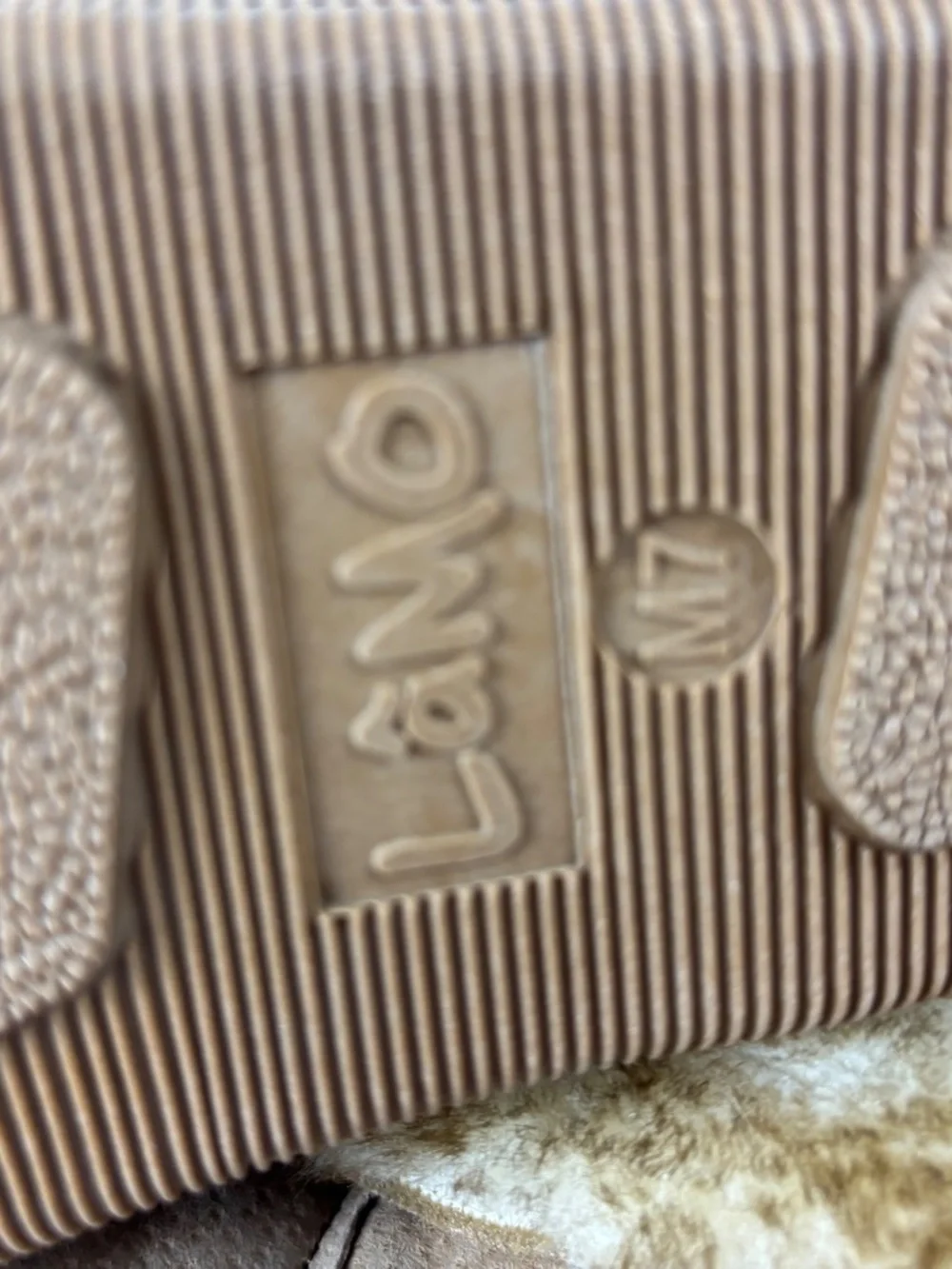 LAMO, bootie slippers, in chestnut, Men's Size 7